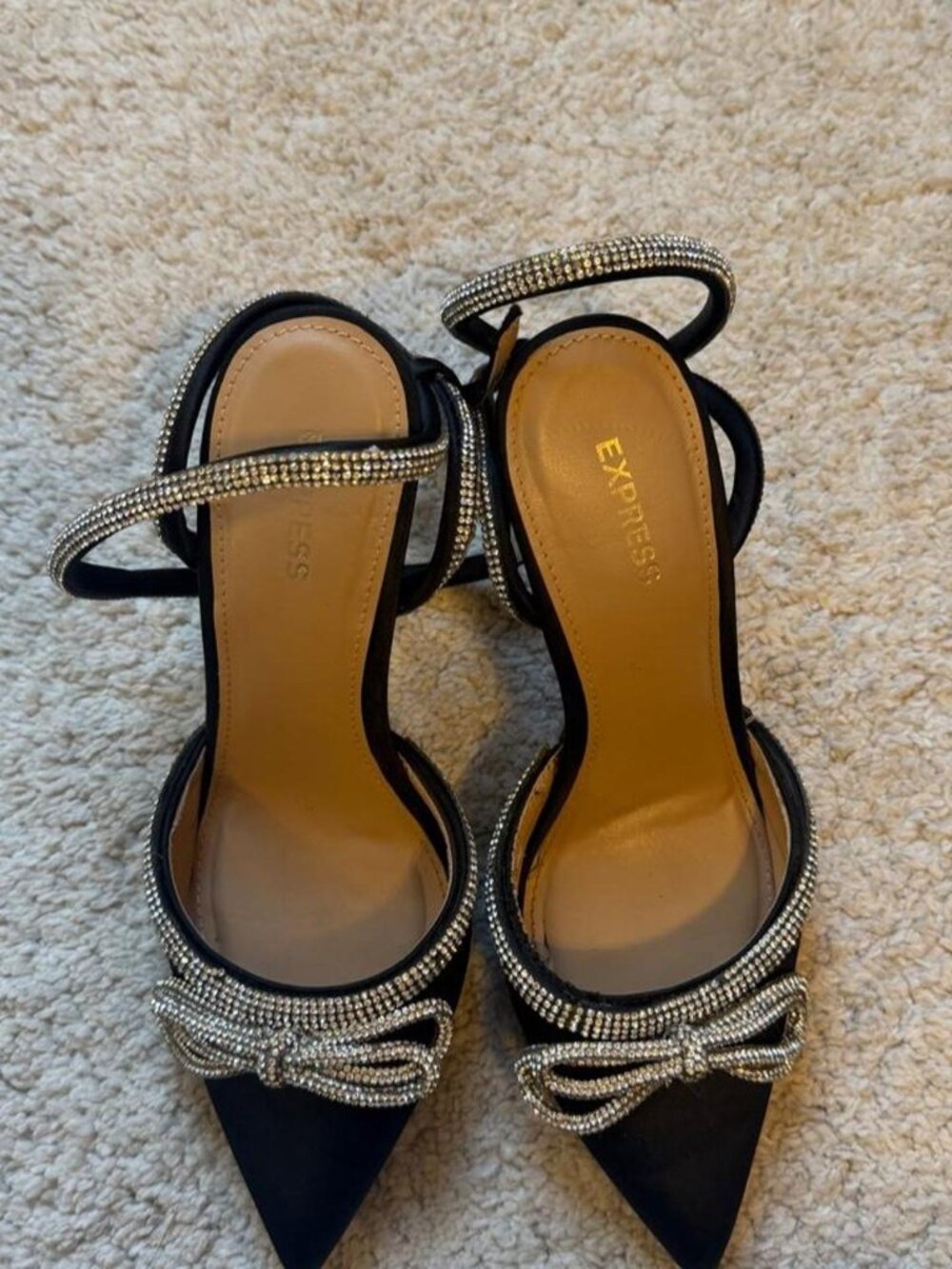 Express Women's Black Heels